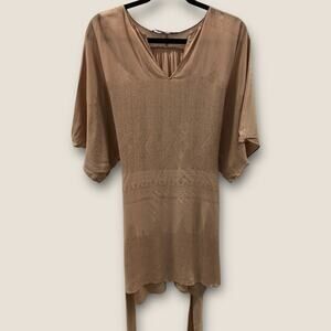 Zara Tan mini dress women’s size S